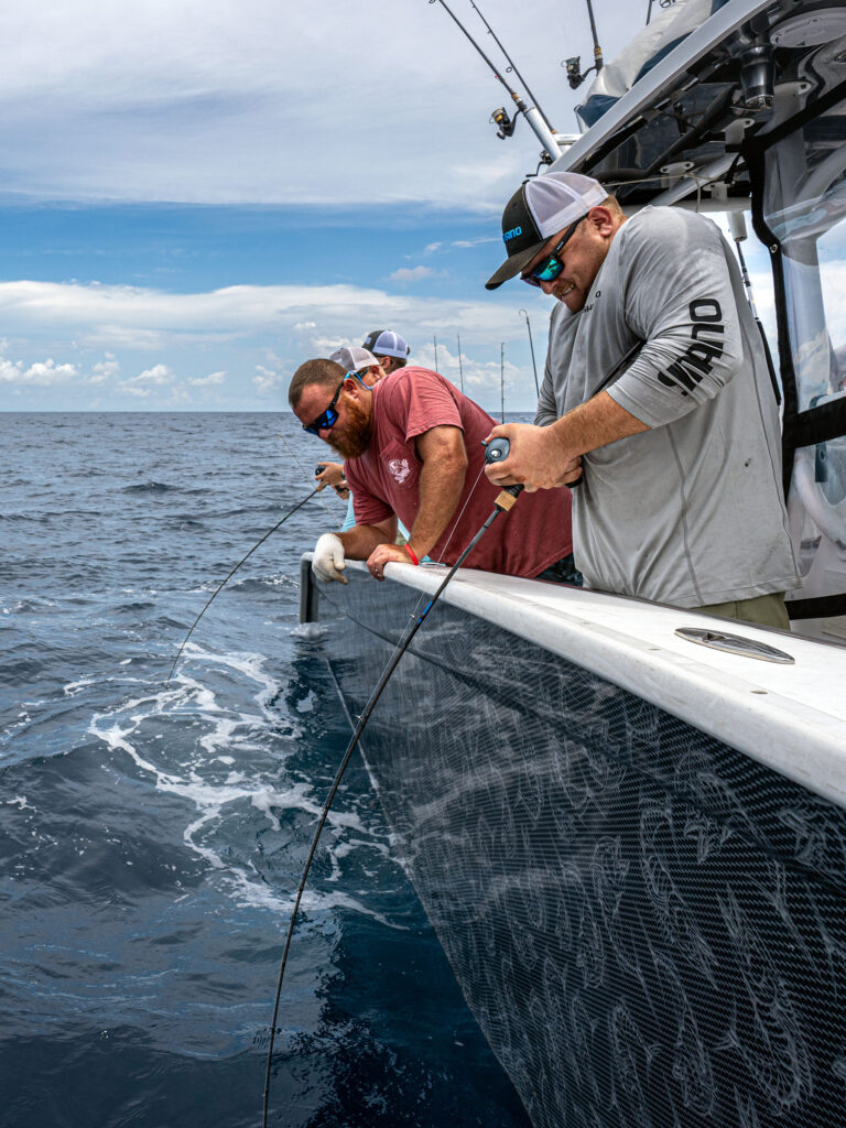 Jig fishing for snapper and jacks