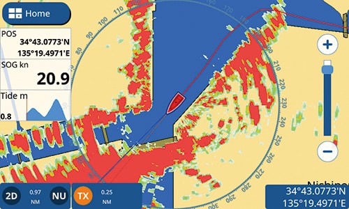 Radar Overlays Offers Safer Navigation