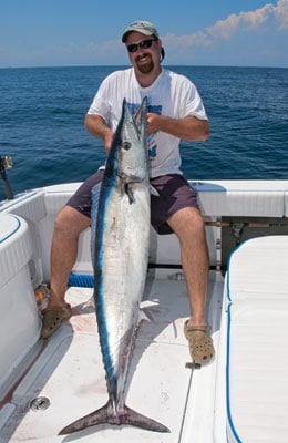 fish on board boat