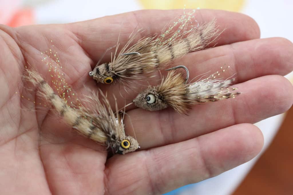 For Florida fish, which are big and prefer bigger flies, crab patterns lead the way.
