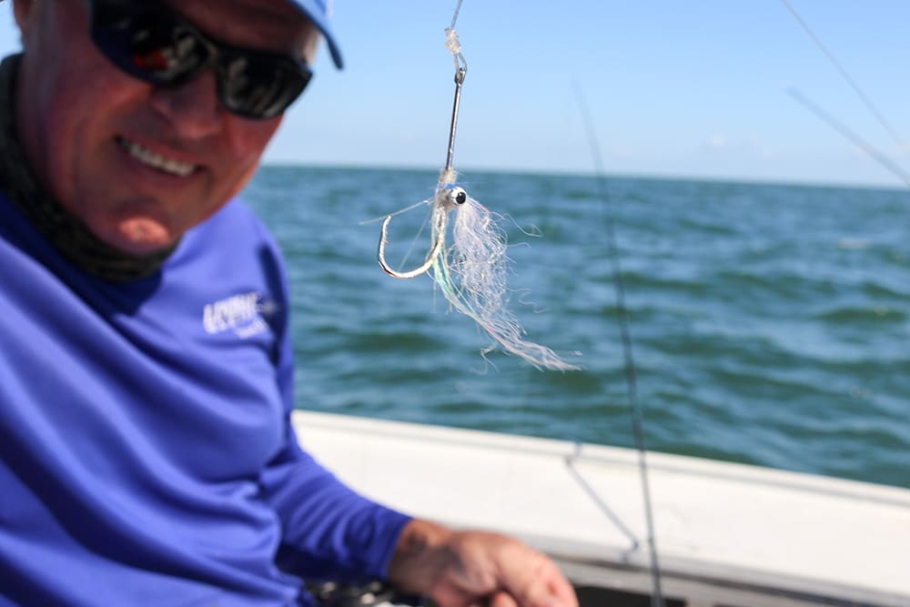 This fly survived several Spanish mackerel encounters.
