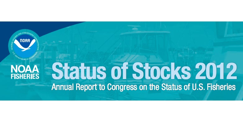 NOAA Status of Stocks 2012