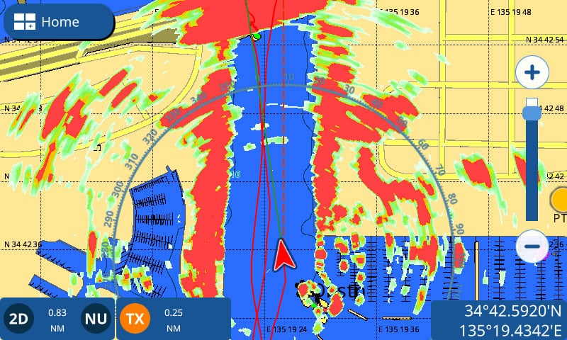 Radar Overlays Offers Safer Navigation