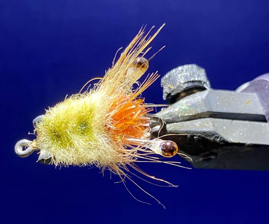 The Critter Crab is easy to tie and cast