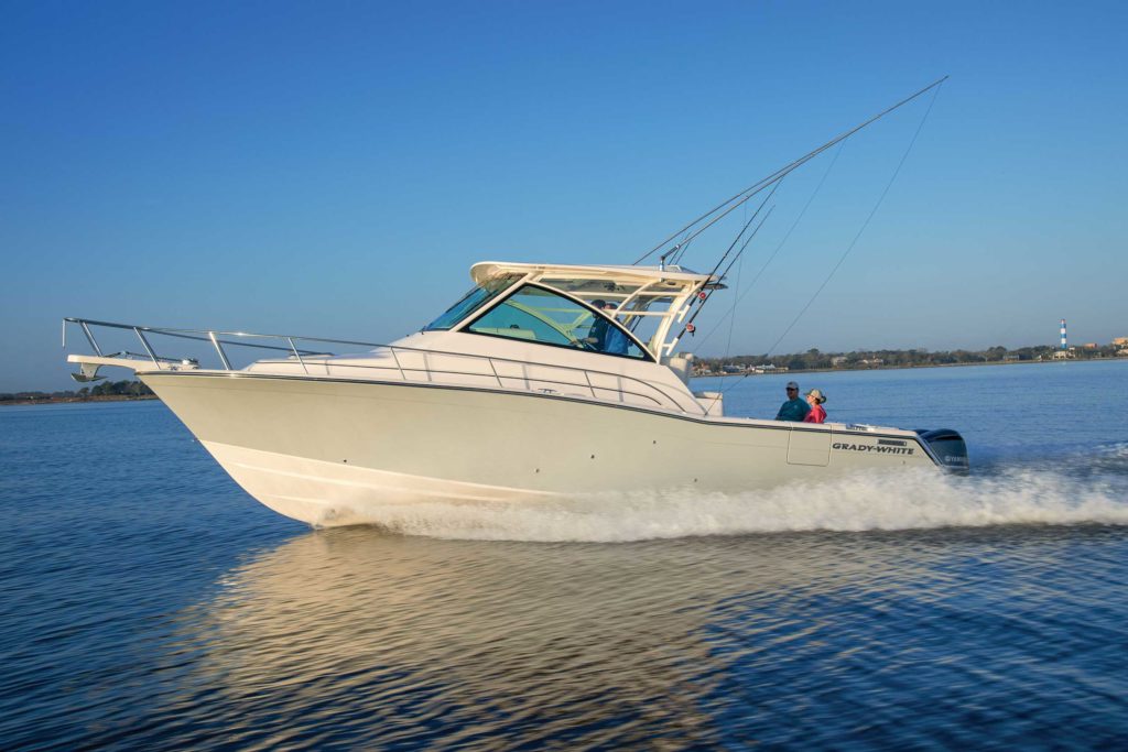 Grady-White Express 370 running inshore