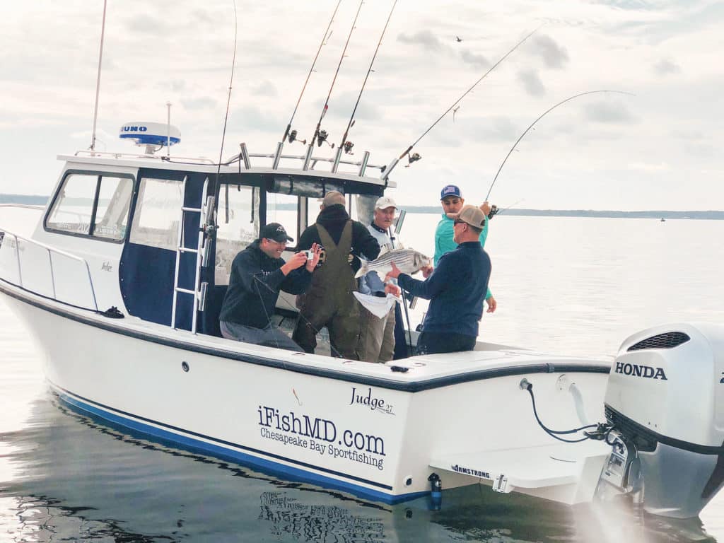 Furuno DRS4D-NXT helps locate striped bass