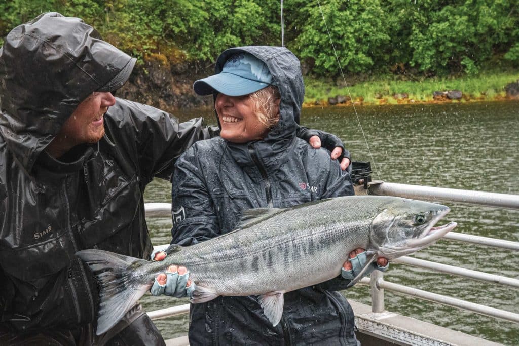 Chum salmon caught in Alaska