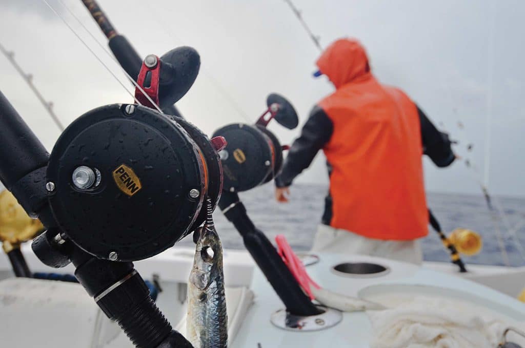 Using lighter reels to catch fish offshore