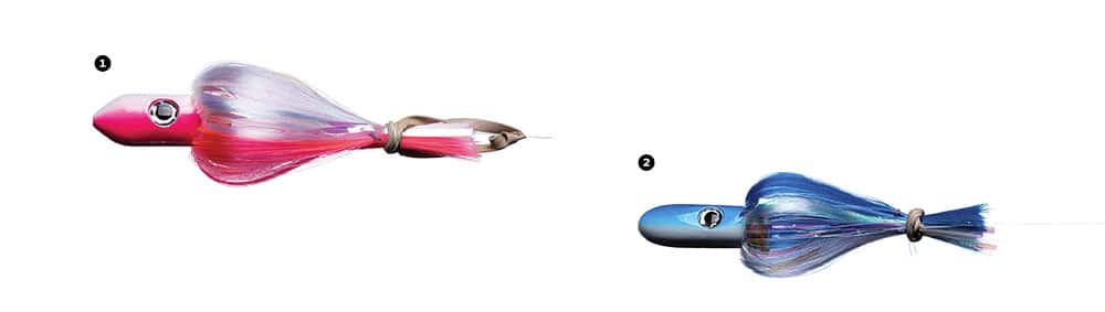 Popular marlin lures