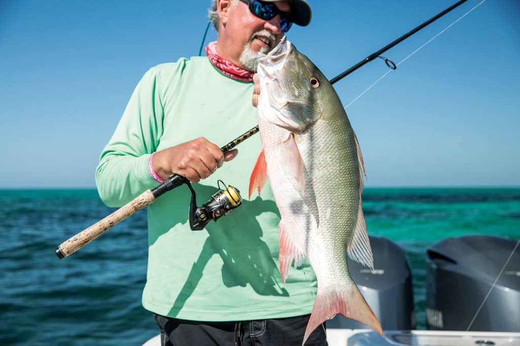 Mutton snapper caught around Grand Cay