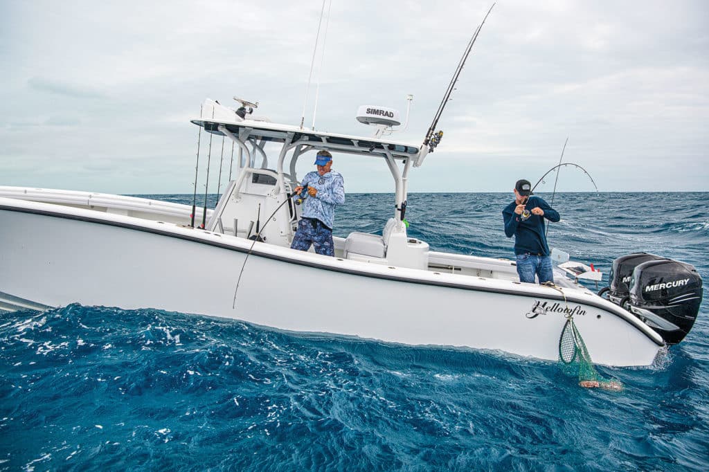 Wreck fishing using spinning gear