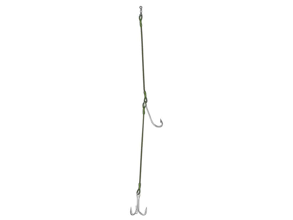 Stinger hook for fishing