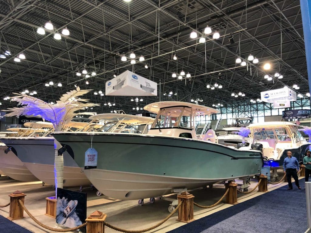 Grady-White at the boat show