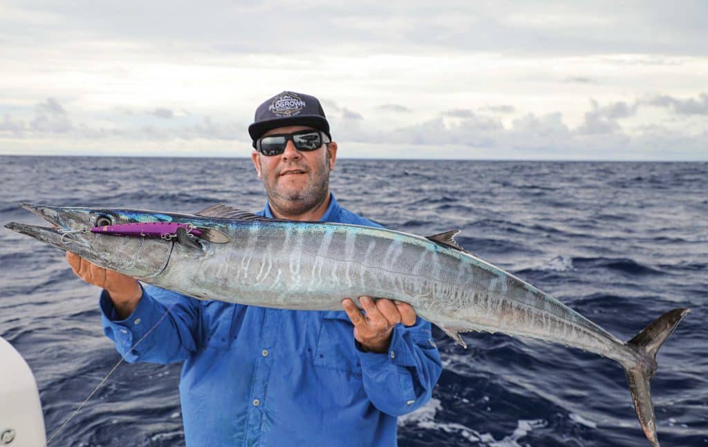 Lipped diving plug used to catch wahoo