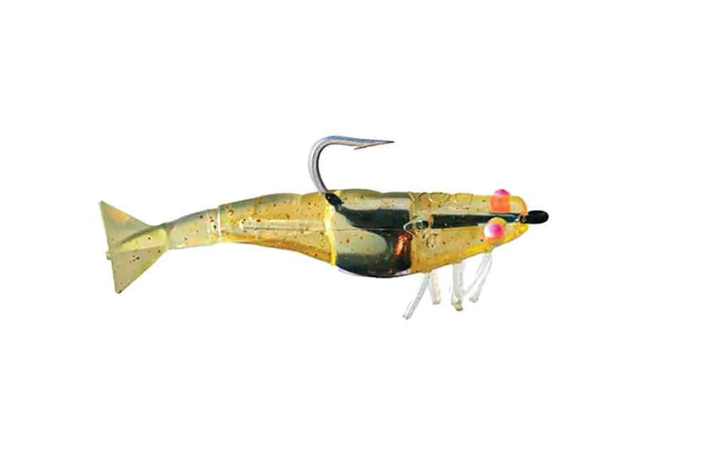 Artificial shrimp fool bonefish