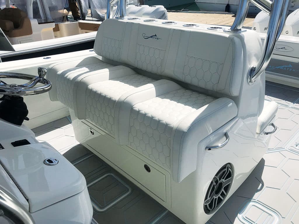 Blackwater 41TE helm seating