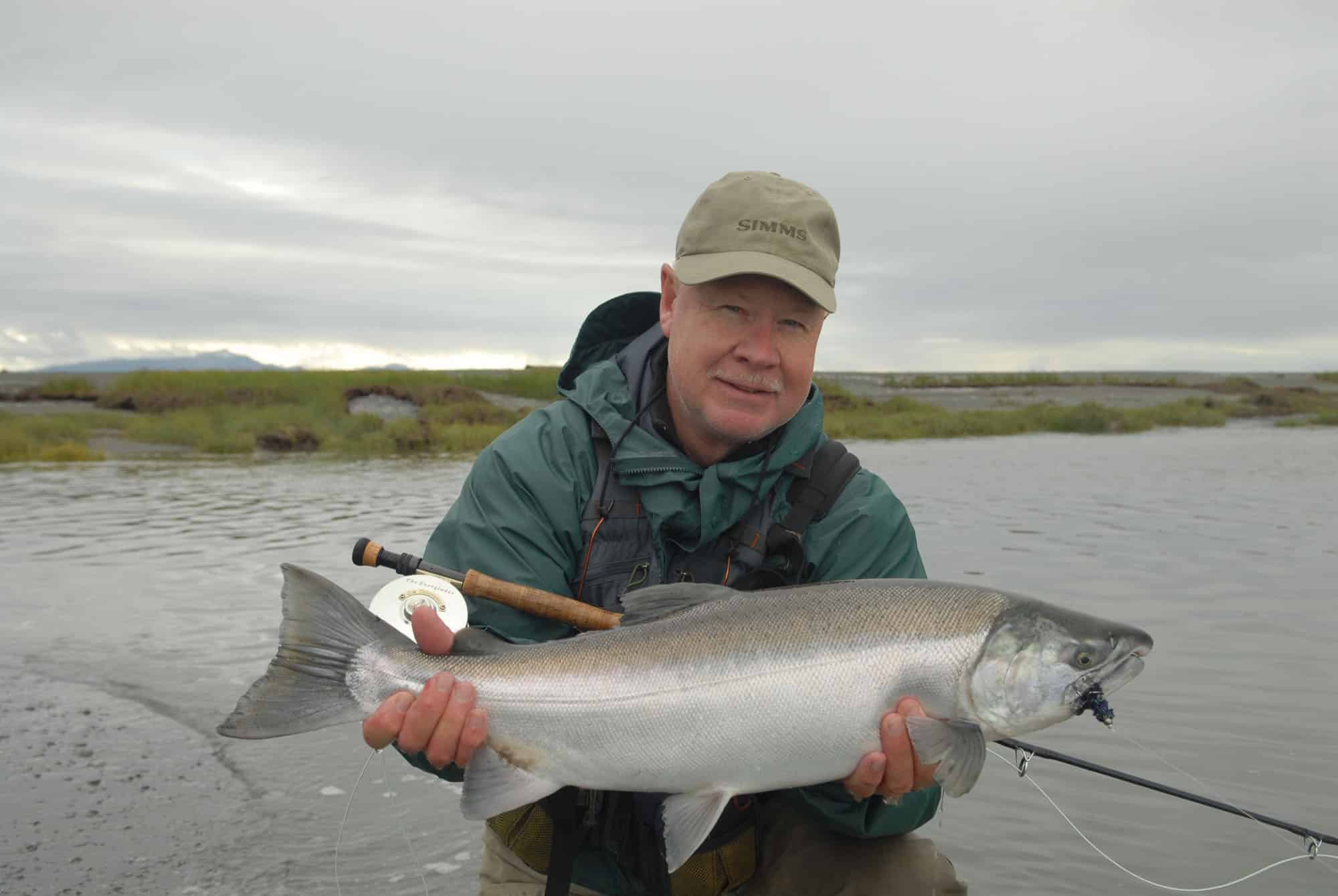 Fly Fishing for Silver Salmon