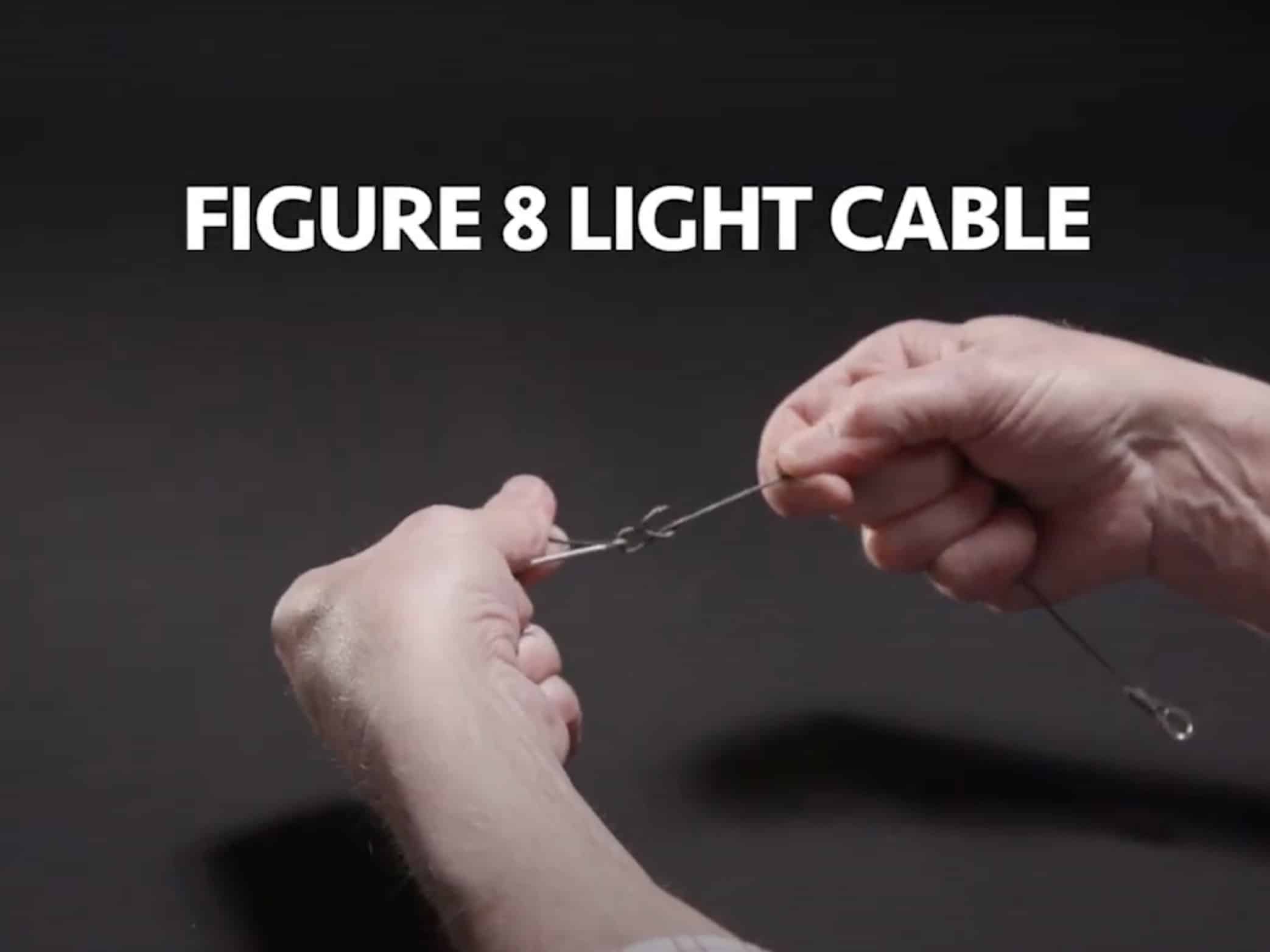 How to Tie a Figure 8 Knot for Cable Leader
