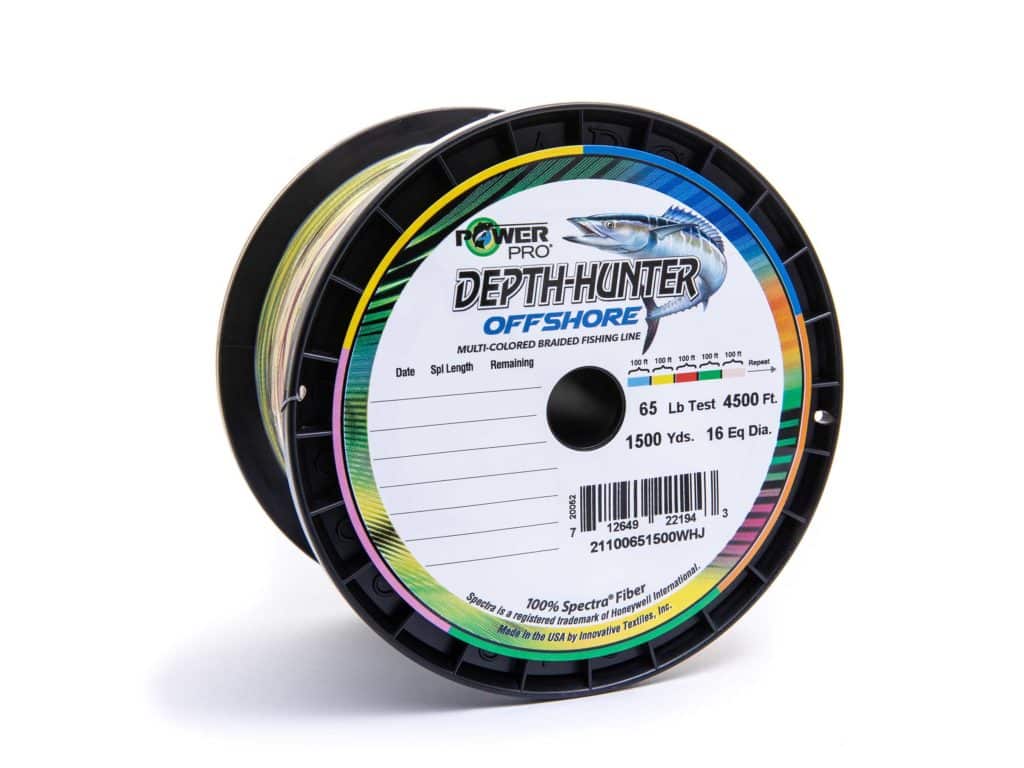 Depth-Hunter fishing line from PowerPro