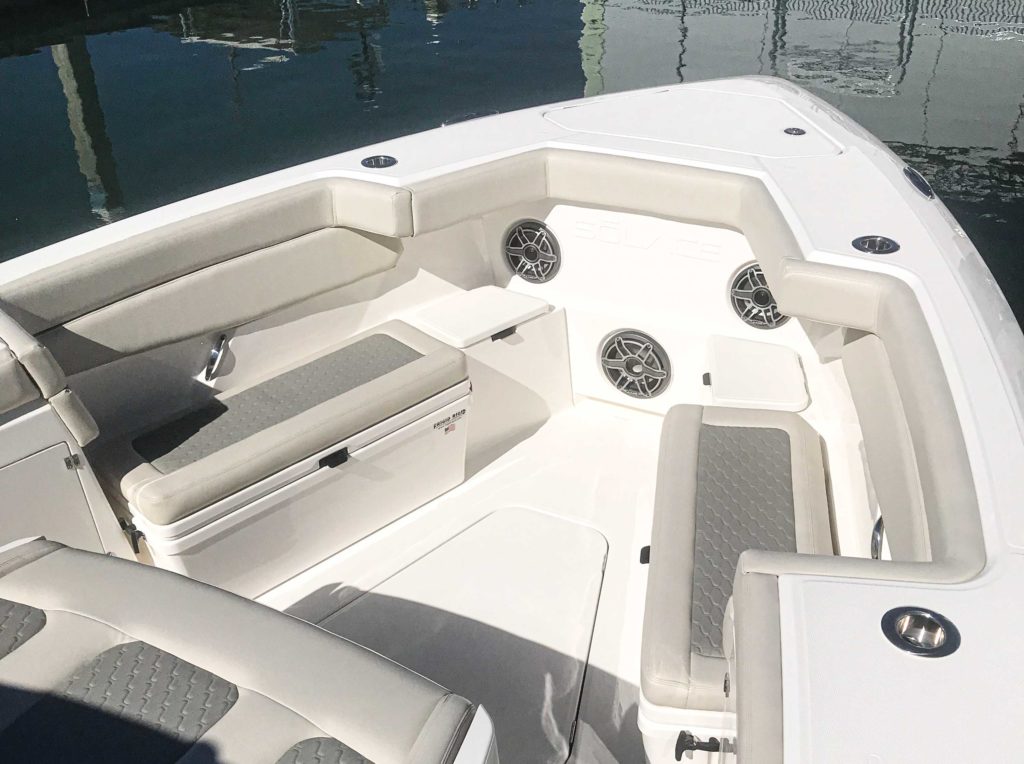 Solace 41CS bow seating