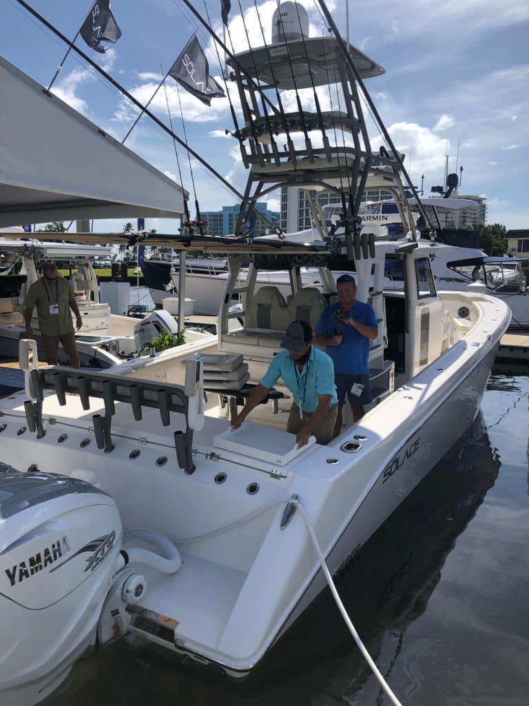 Solace 41CS docked in Fort Lauderdale