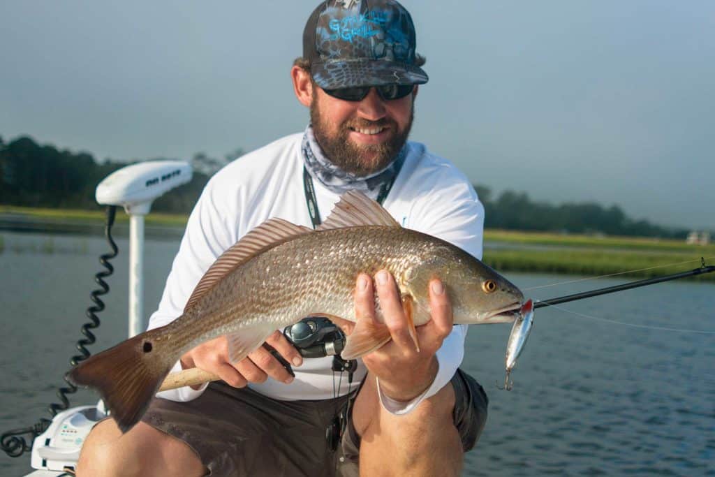 Nice redfish caught inshore