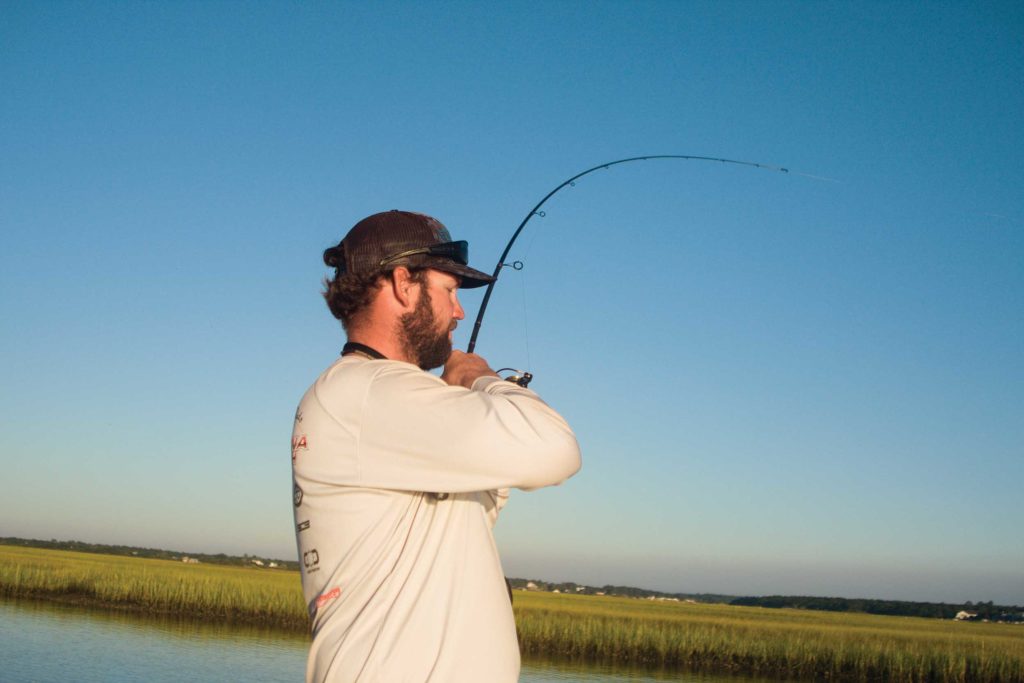 Catching redfish on a plug