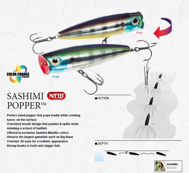 Yo-Zuri Sashimi Popper