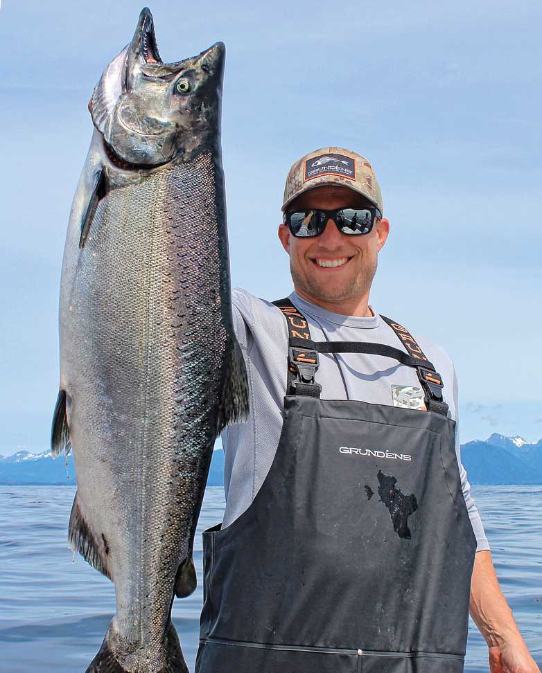 king salmon in Sitka, Alaska