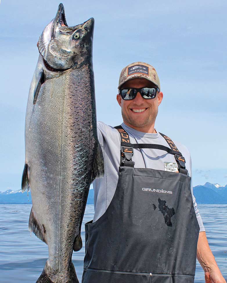 Hot King Salmon Action in Alaska