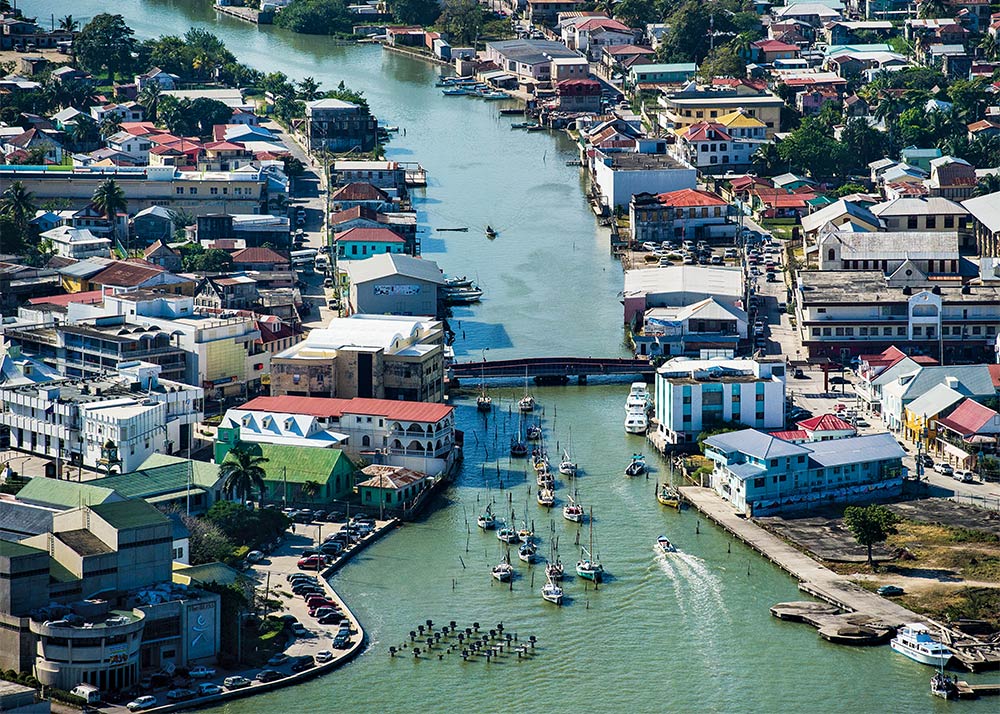 City scene in Belize