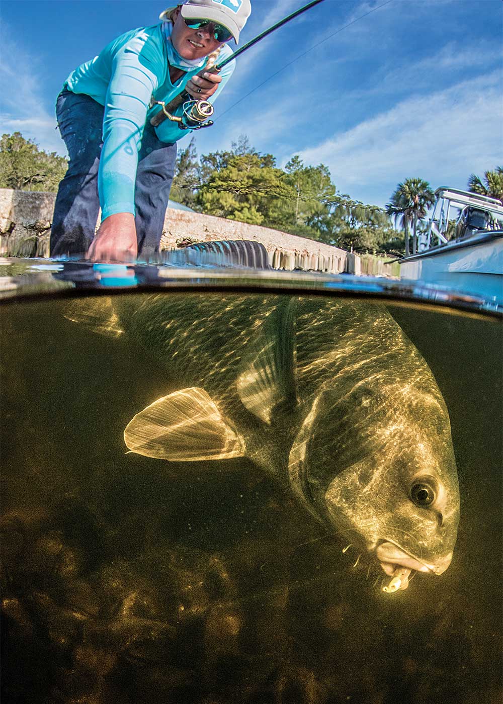Pangingisda para sa Black Drum | Tubig alatPangingisda para sa Black Drum | Tubig alat  