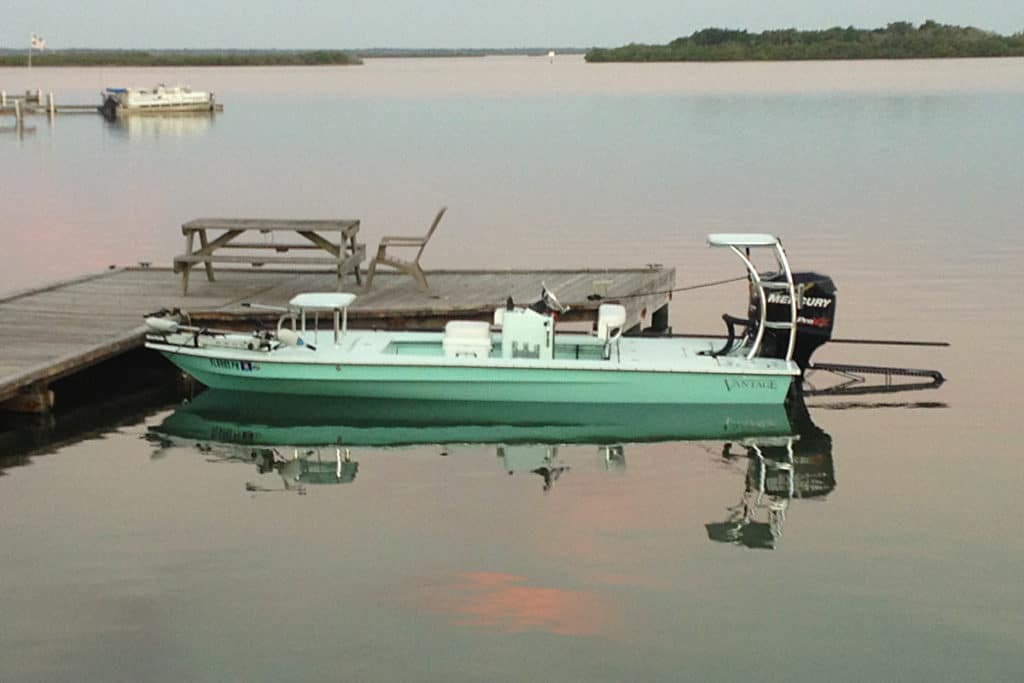 boat on the water