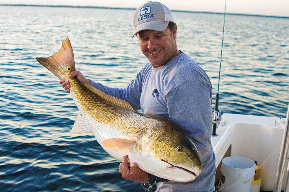 redfish catch in North Carolina