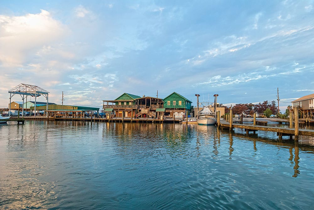 Venice, Louisiana docks
