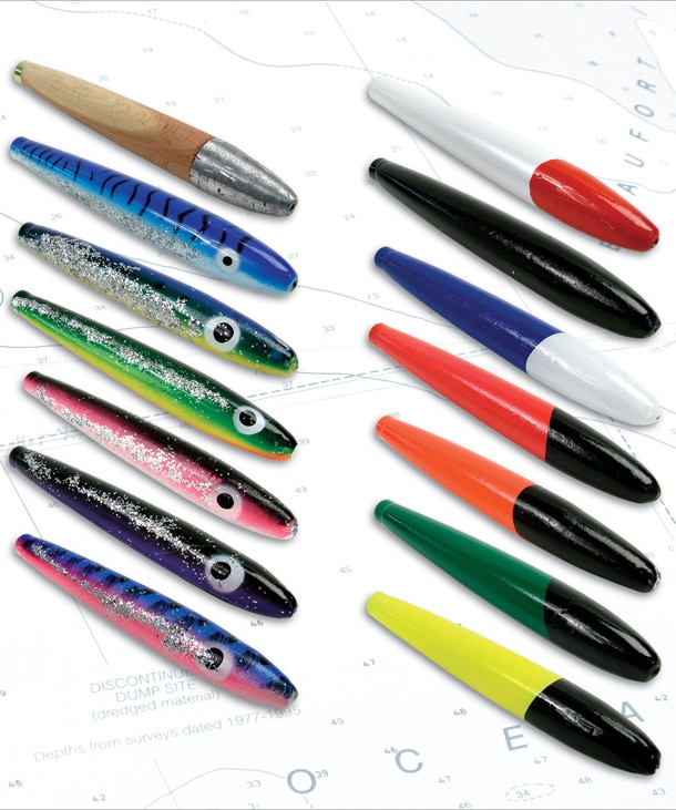 Cedar Plug Sea Striker lures