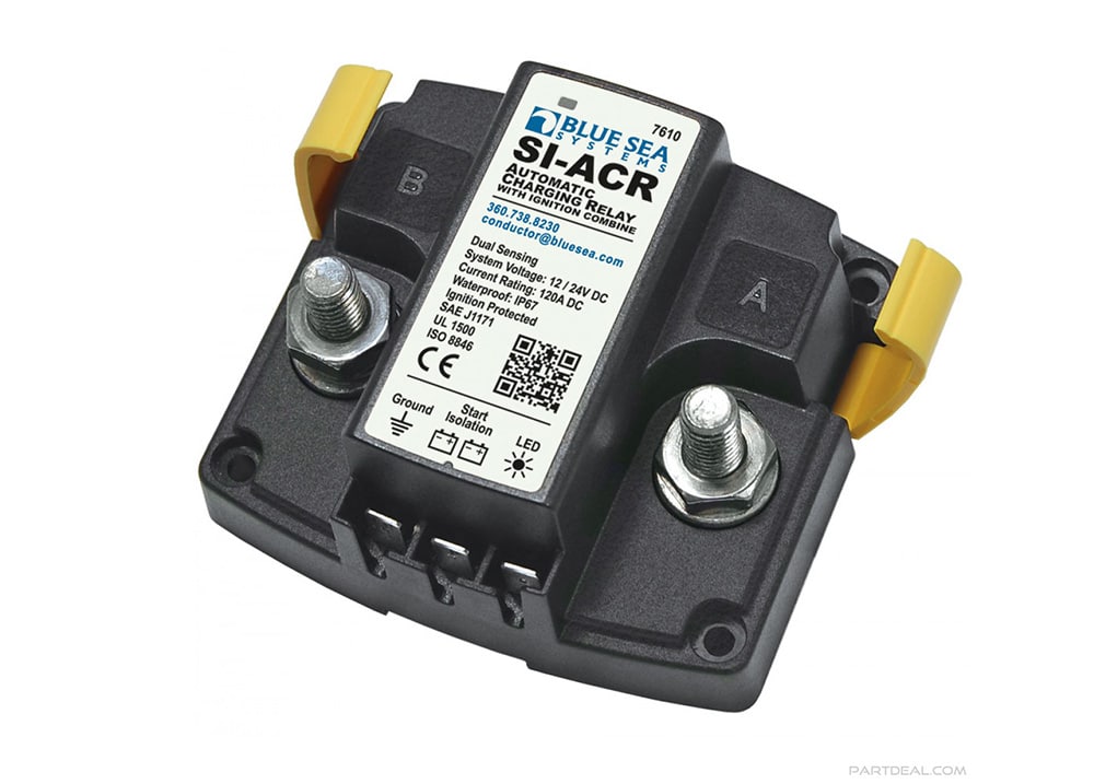 Automatic charging relay (ACR) system