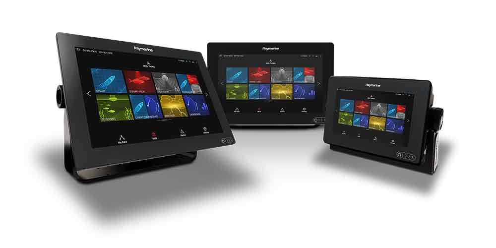 Raymarine Axiom Touch-Screen MFDs