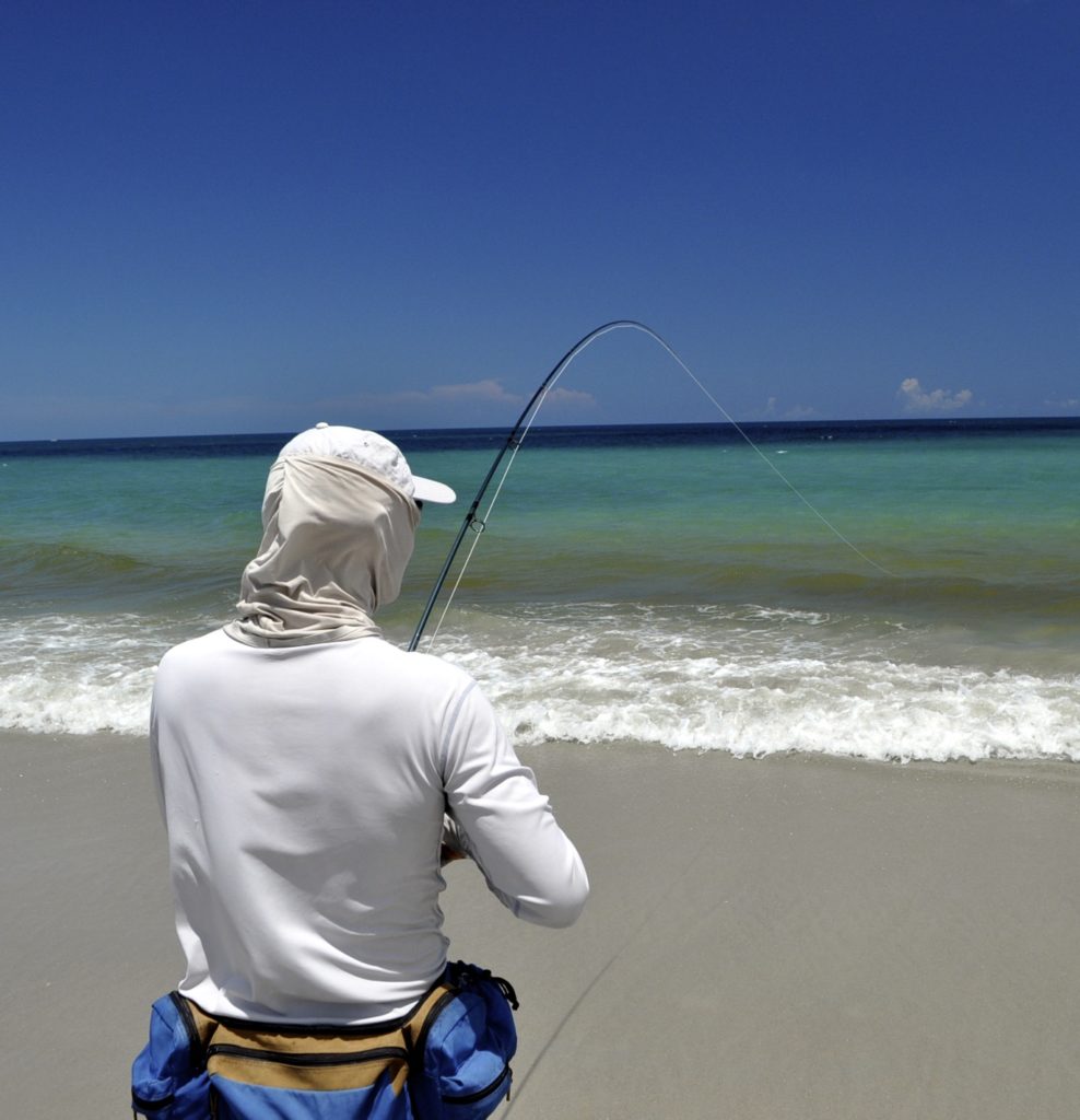 Don't be too concerned about fly retrieval rate. Pompano are fast and like to chase food down.