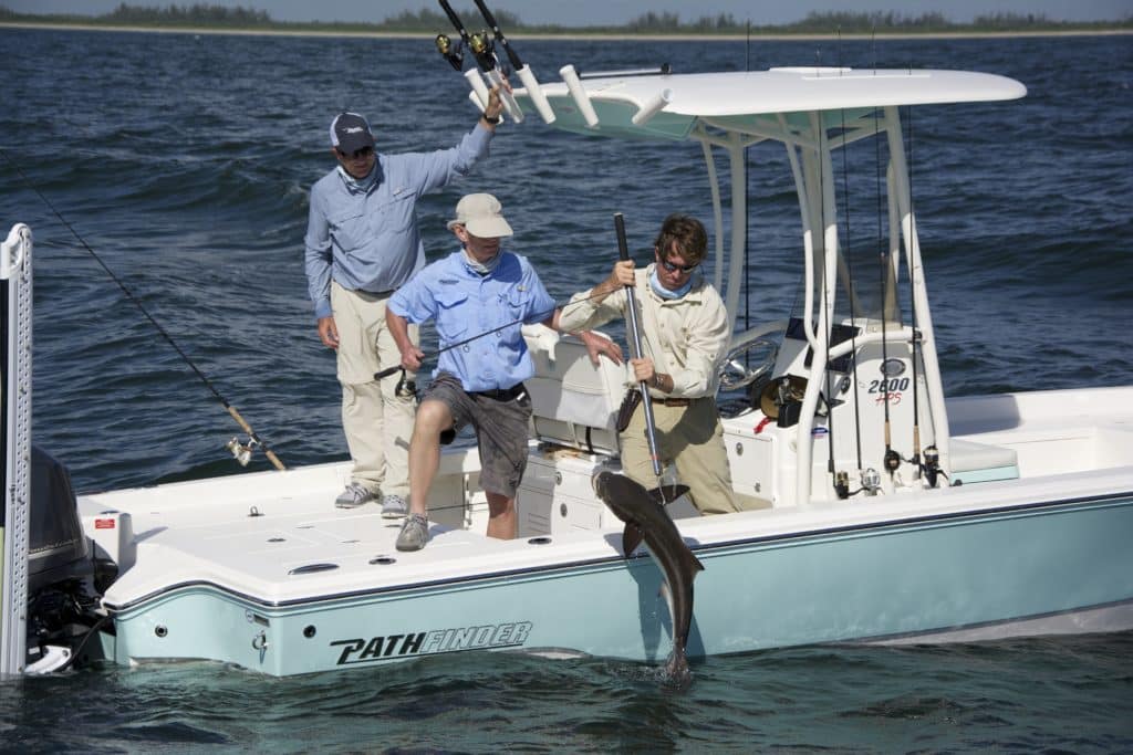 Sight-casting jigs to cobia or dropping them over wrecks pays off.