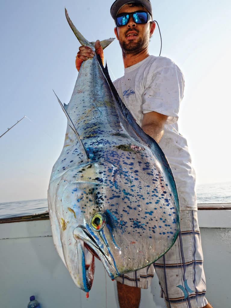 fishing for mahi