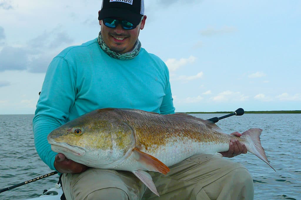 Bull redfish are available in Louisiana waters year-round