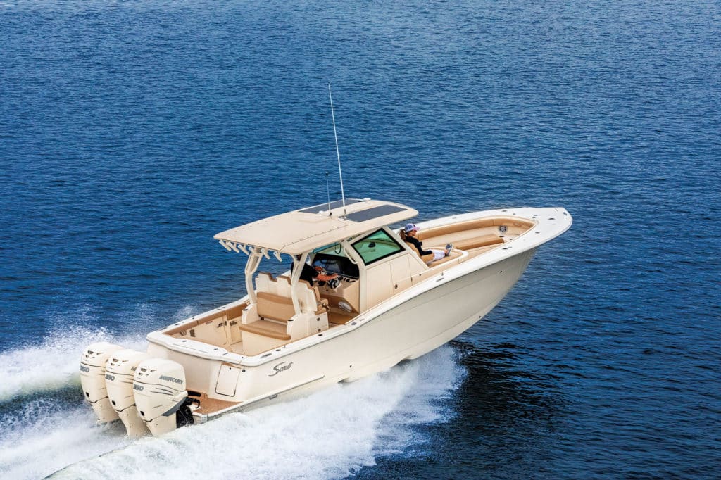 Scout 355 LXF: 2019 Boat Buyers Guide