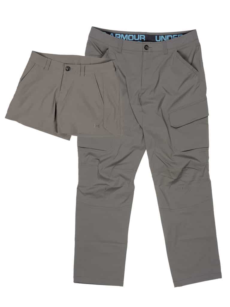 Under Armour Inlet Shorts and UA Fish Hunter Cargo Pants