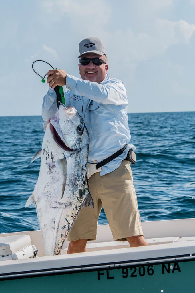 African pompano catch