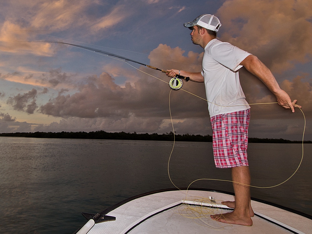 Tarpon on Fly Tutorial, the cast