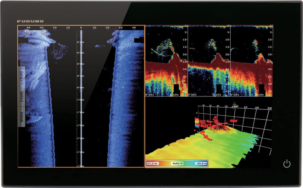 Furuno’s new DFF3D Multi-Beam Sonar