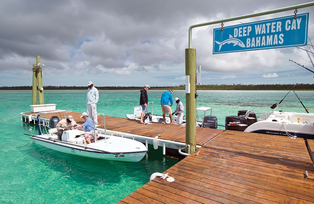 Deep Water Cay Bahamas docks