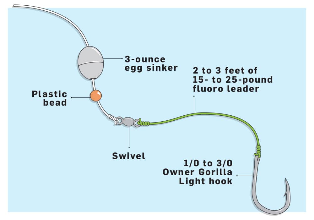 California Halibut Fishing Tips, Halibut Rigs