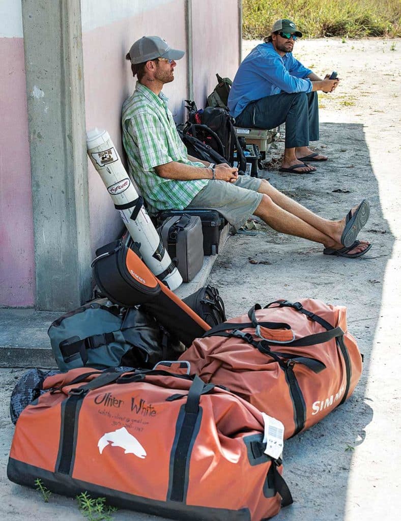 packing for a fishing trip